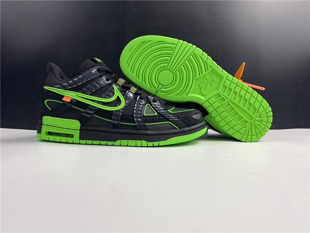 OFF-WHITE x Nike Air Rubber Dunk Green Strike CU6015-001
